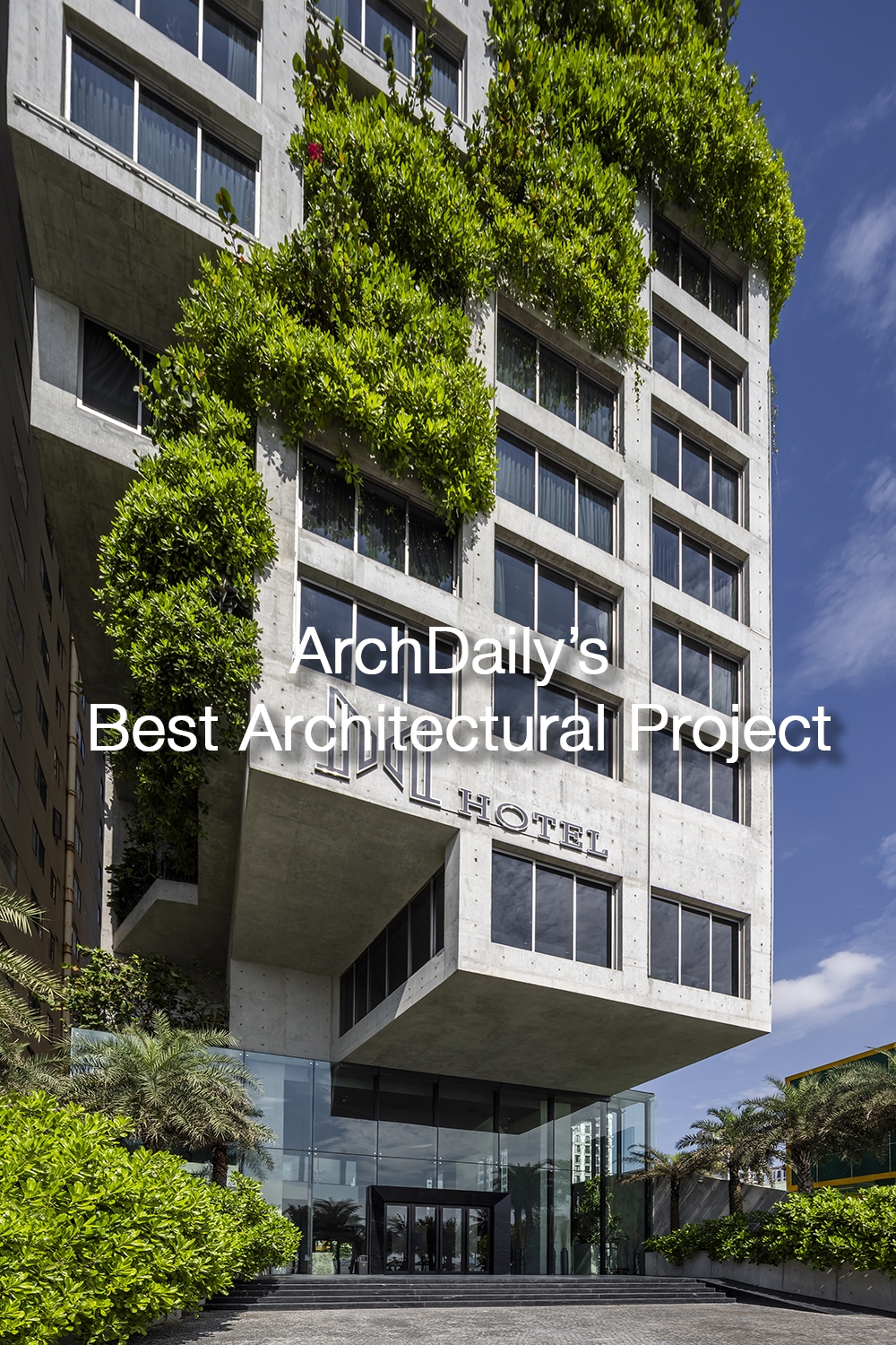 M Hotel được bình chọn trong top 100 Dự án Kiến trúc của năm 2025