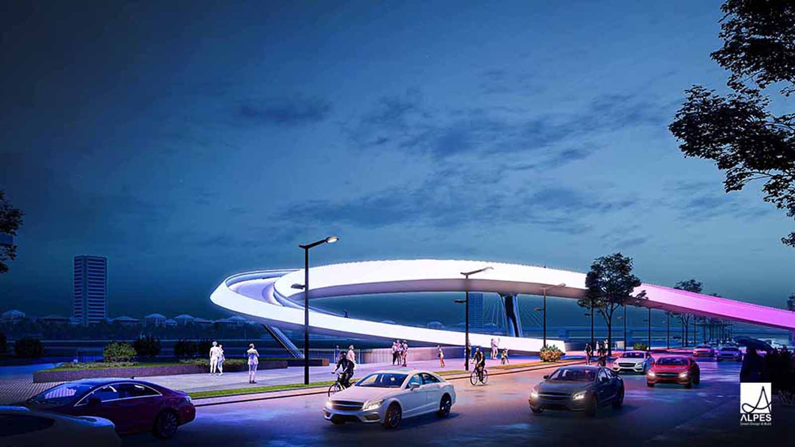 Da Nang Centre Cultural Square